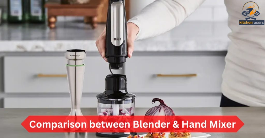 Comparison between Blender & Hand Mixer