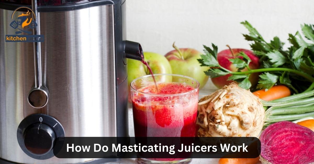 How Do Masticating Juicers Work