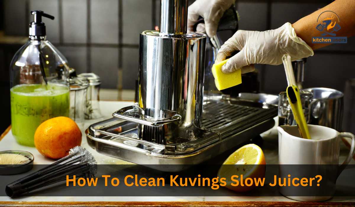 Describe on: How To Clean Kuvings Slow Juicer
