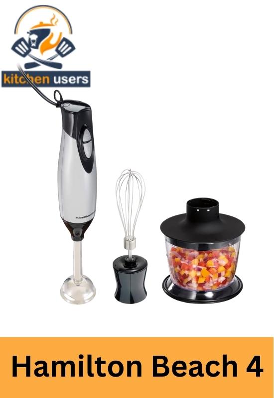  4-in-1 Electric Immersion Hand Blender