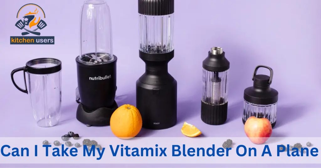 Can I Take My Vitamix Blender On A Plane