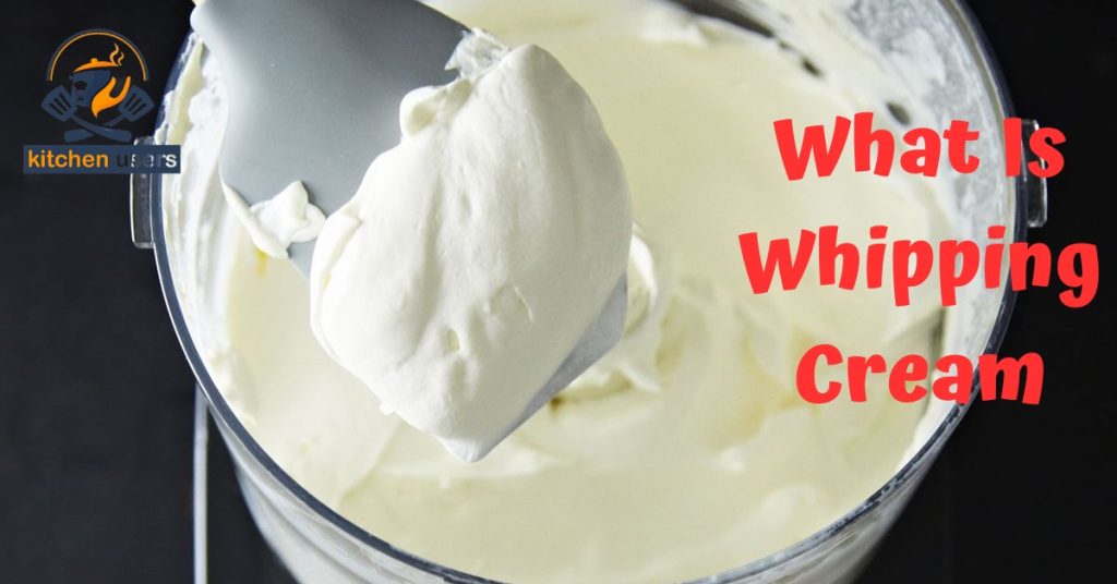 What Is Whipping Cream
