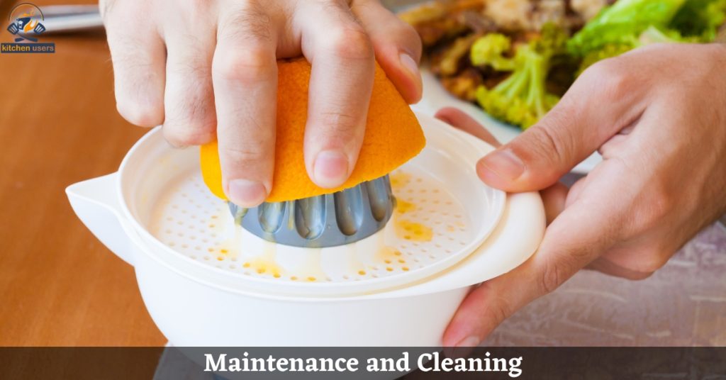 Maintenance and Cleaning