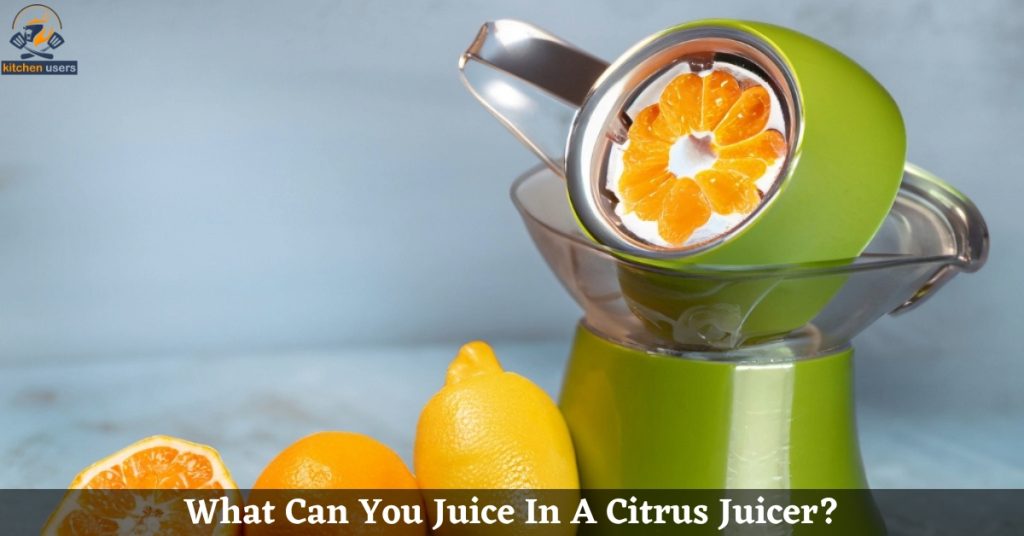What Can You Juice In A Citrus Juicer