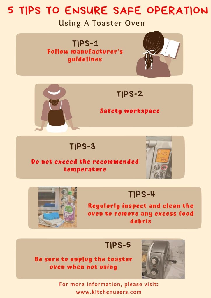 Explaining on Tips To Ensure Safe Operation of toaster oven