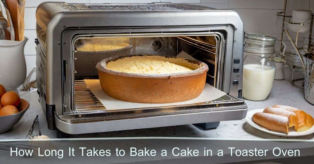 How Long It Takes to Bake a Cake in a Toaster Oven