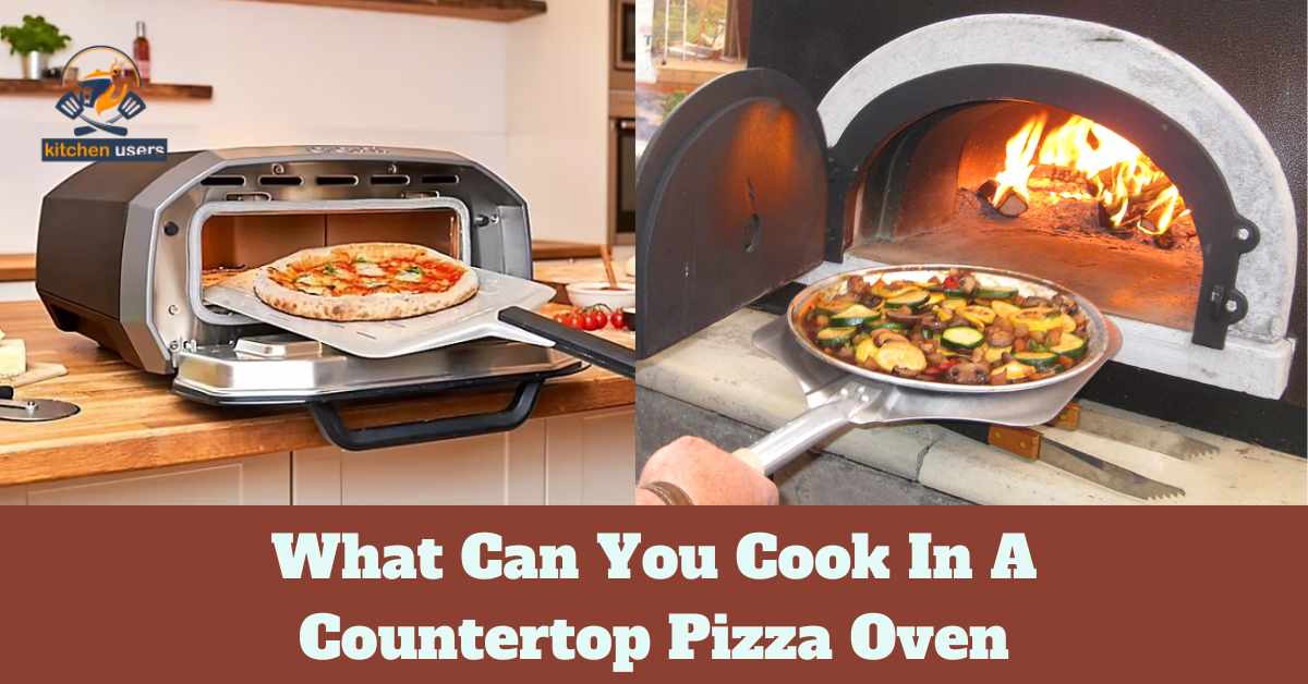 Cook In A Countertop Pizza Oven