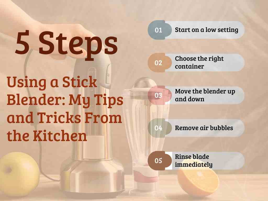Using a Stick Blender My Tips and Tricks From the Kitchen